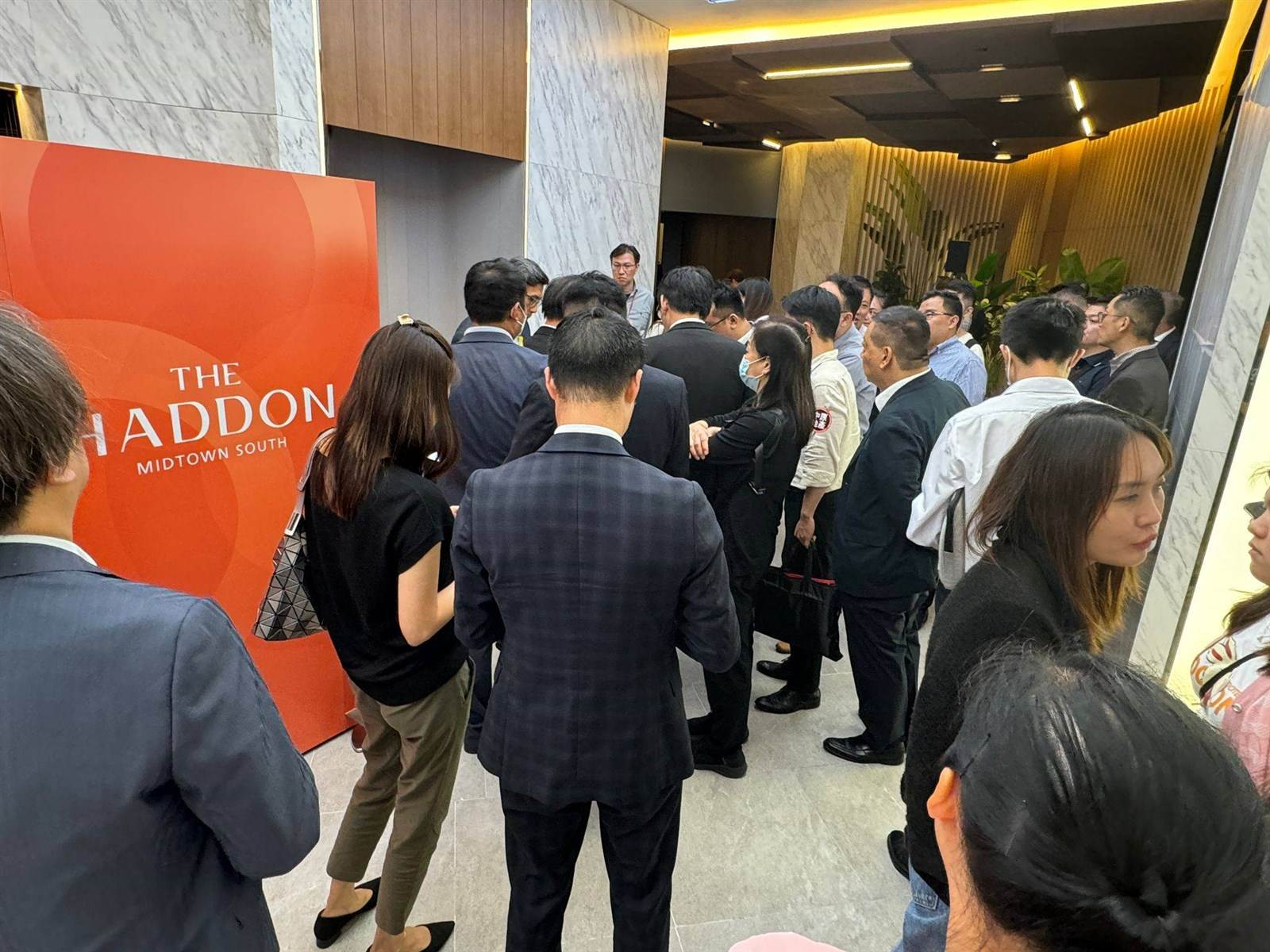 THE HADDON昨天首輪公開售63伙,即晚沽出13伙。