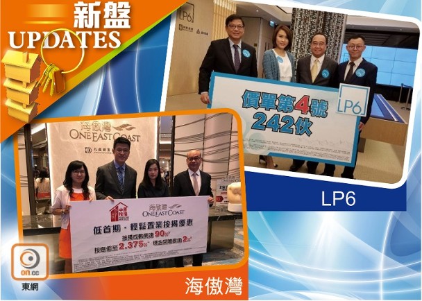 發展商加推應市 兩項目下周對撼